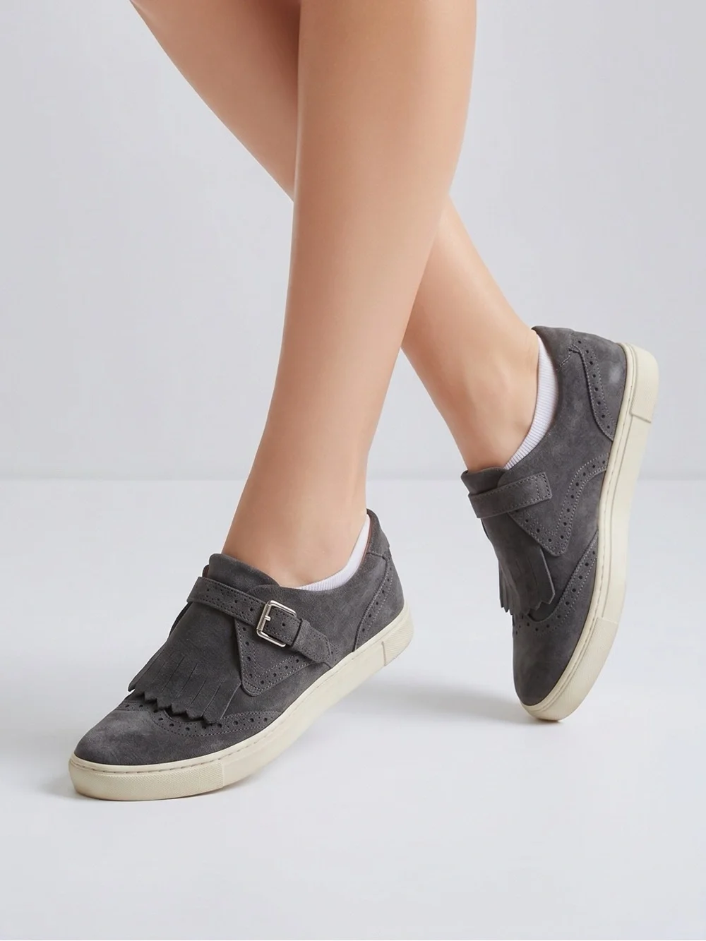 Frye Gemma Kiltie chic slip-on sneaker